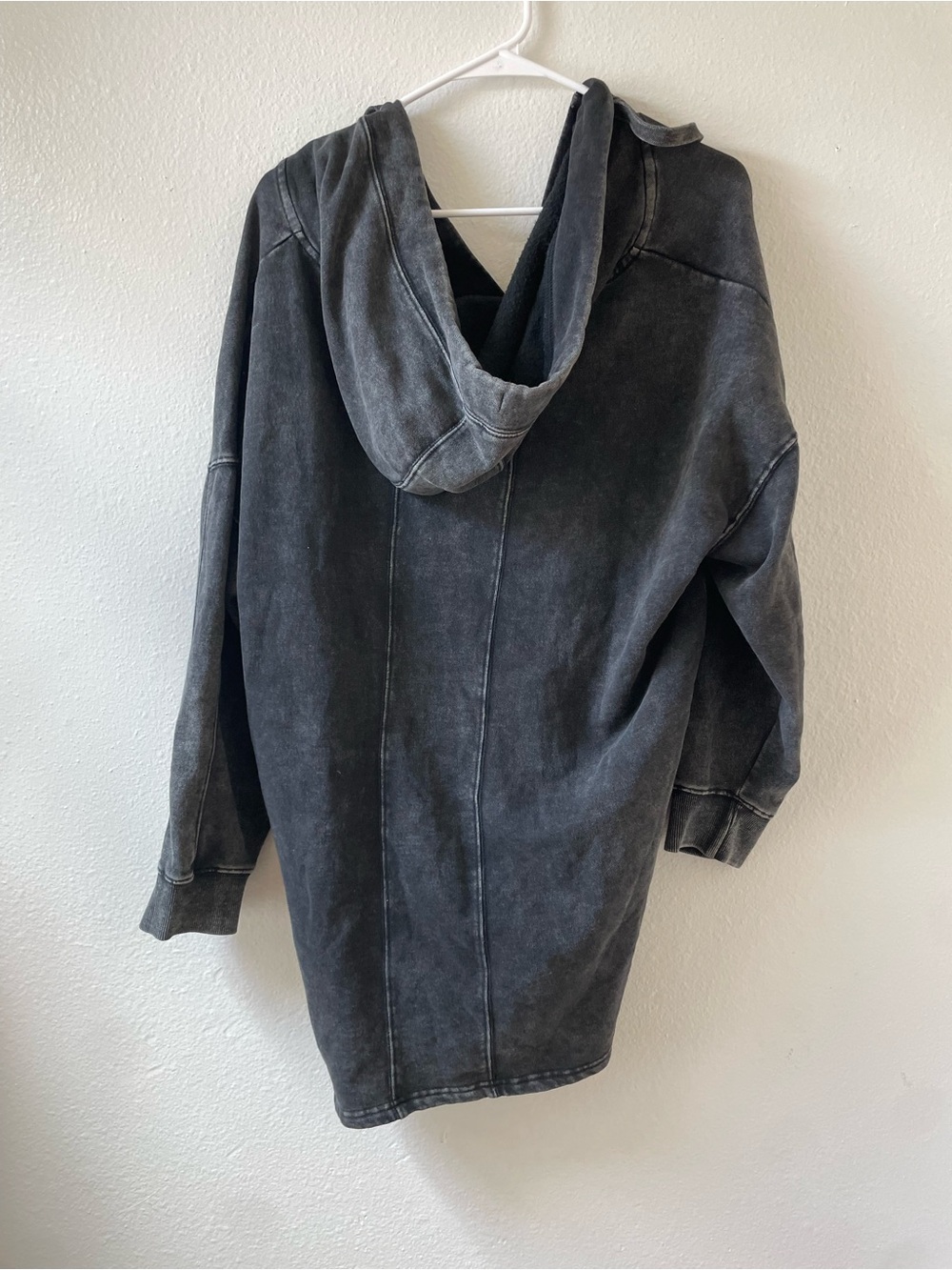 Mono B Black Hoodie with Logo Tag - Picture 4 of 4